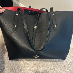 Black Coach Tote